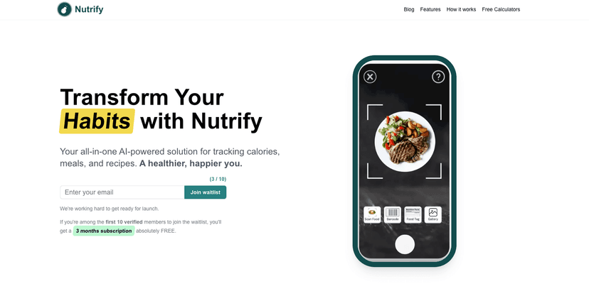 NutrifyTracker